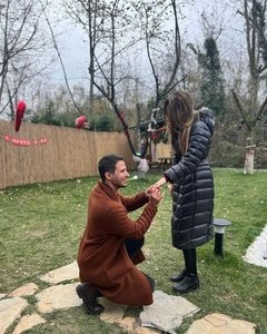 Tuan Tunalı'dan Angela Caccamo'ya evlilik teklifi
