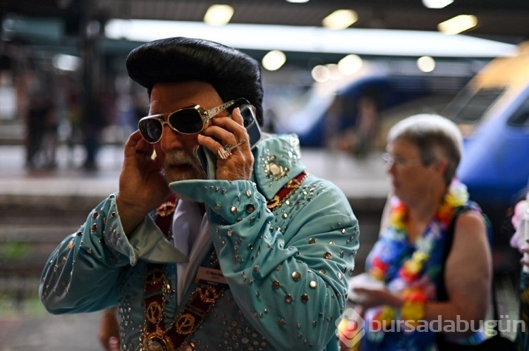Hayranları, Elvis Presley'nin doğum günü için  Elvis Festivali'ne gitti