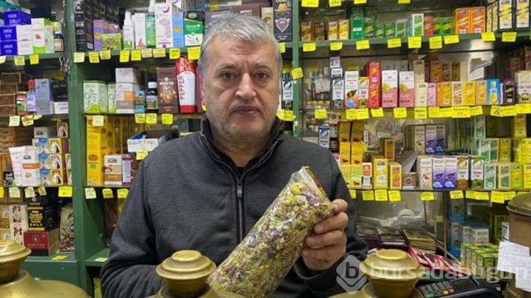 Gripten kurtulmak için kış çayına akın ettiler

