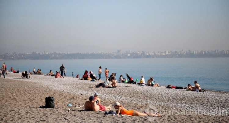Antalya'da ocak ayında deniz keyfi
