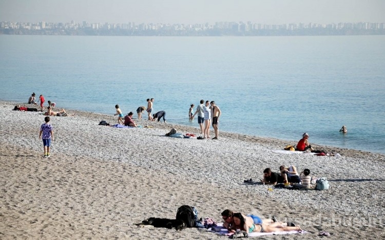 Antalya'da ocak ayında deniz keyfi
