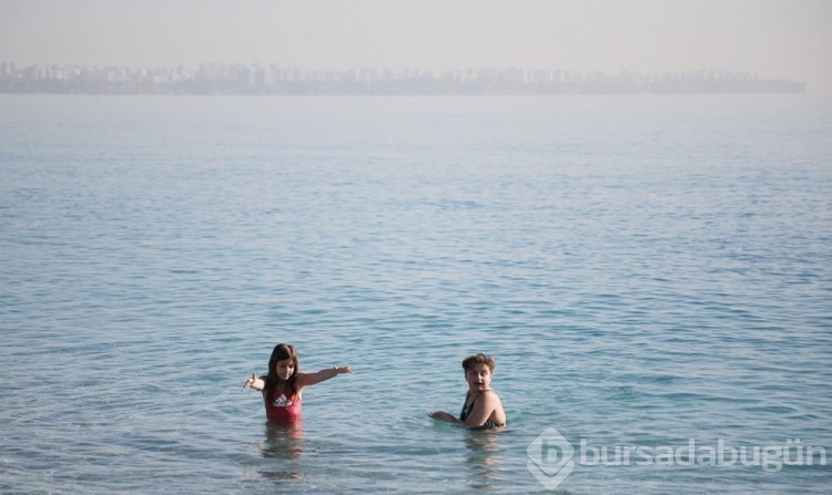 Antalya'da ocak ayında deniz keyfi
