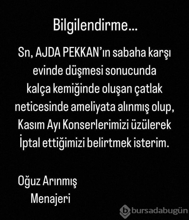 Ajda Pekkan kendine ödül verdi