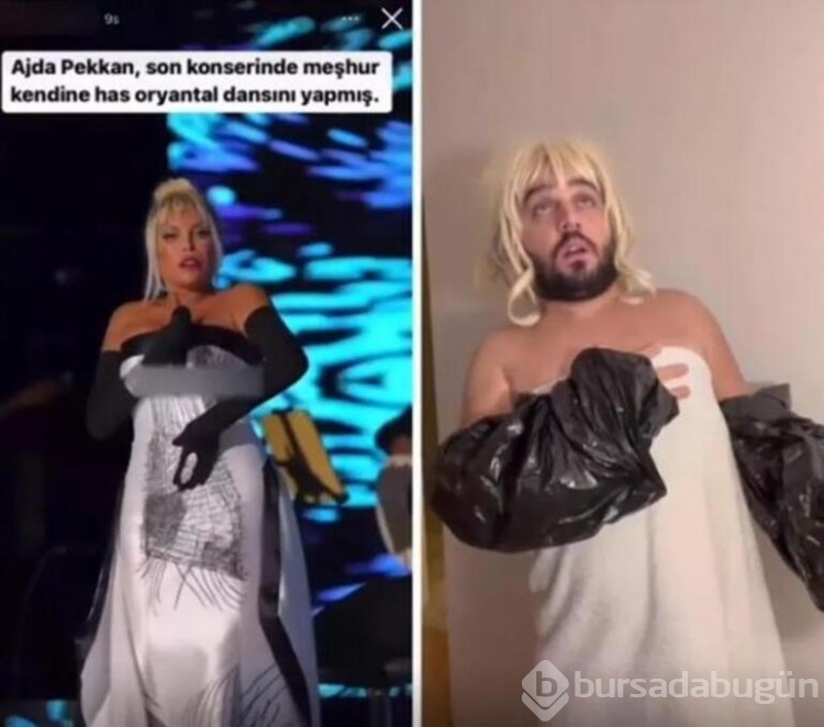 Ajda Pekkan kendine ödül verdi