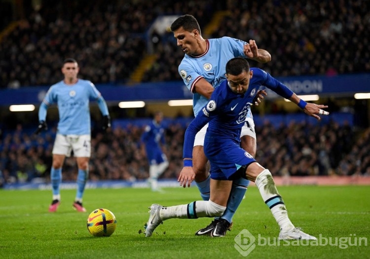 Manchester City Chelsea'yi tek golle geçti