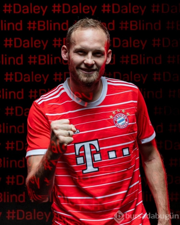 Hollandalı yıldız Daley Blind Bayern Münih'e geçti