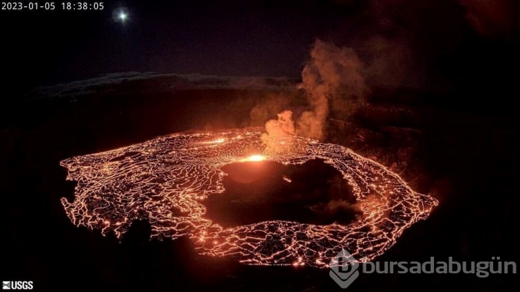 Hawaii'deki Kilauea Yanardağı faaliyete geçti
