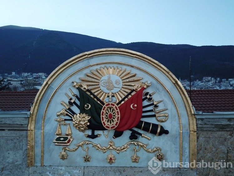 131 yıllık Osmanlı arması yenilendi