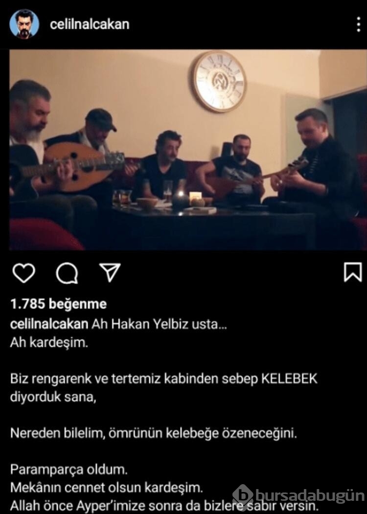 Müzisyen Hakan Yelbiz kazada hayatını kaybetti

