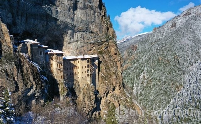 Trabzon'a gelenlerin ilk rotası: Sümela Manastırı