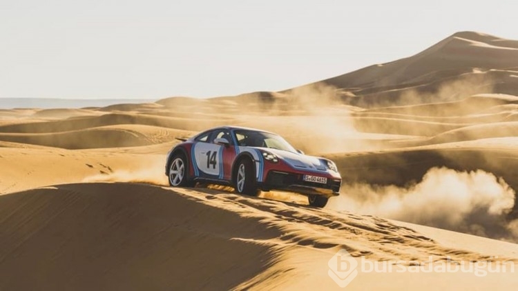Porsche 911 Dakar'dan 1970'lerin kaplamaları sunuldu