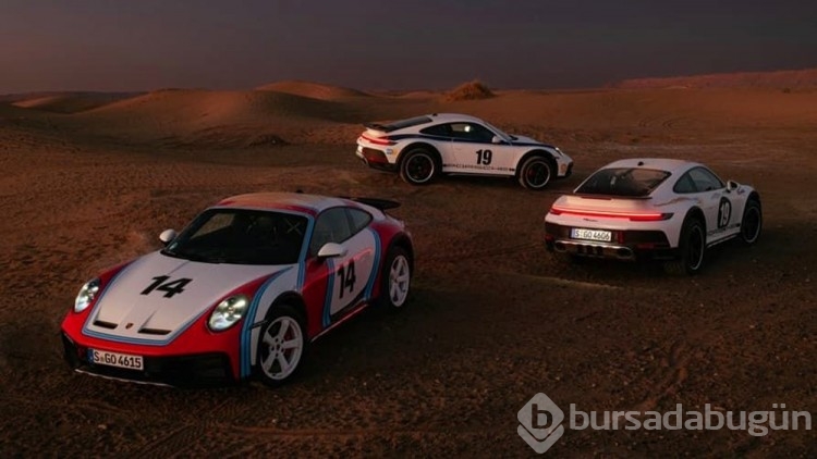 Porsche 911 Dakar'dan 1970'lerin kaplamaları sunuldu