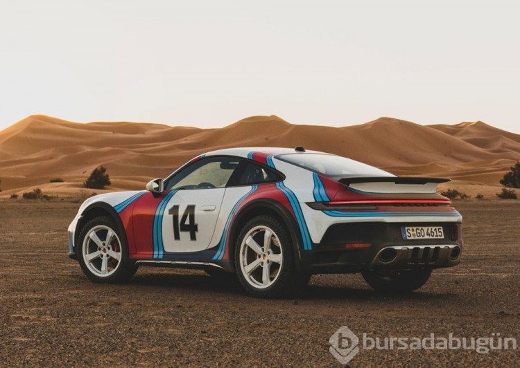 Porsche 911 Dakar'dan 1970'lerin kaplamaları sunuldu