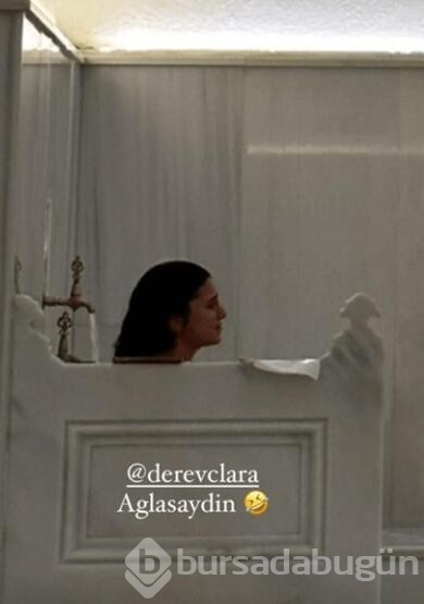 Dila Tarkan Doğruer'in arkadaşlarıyla hamam keyfi

