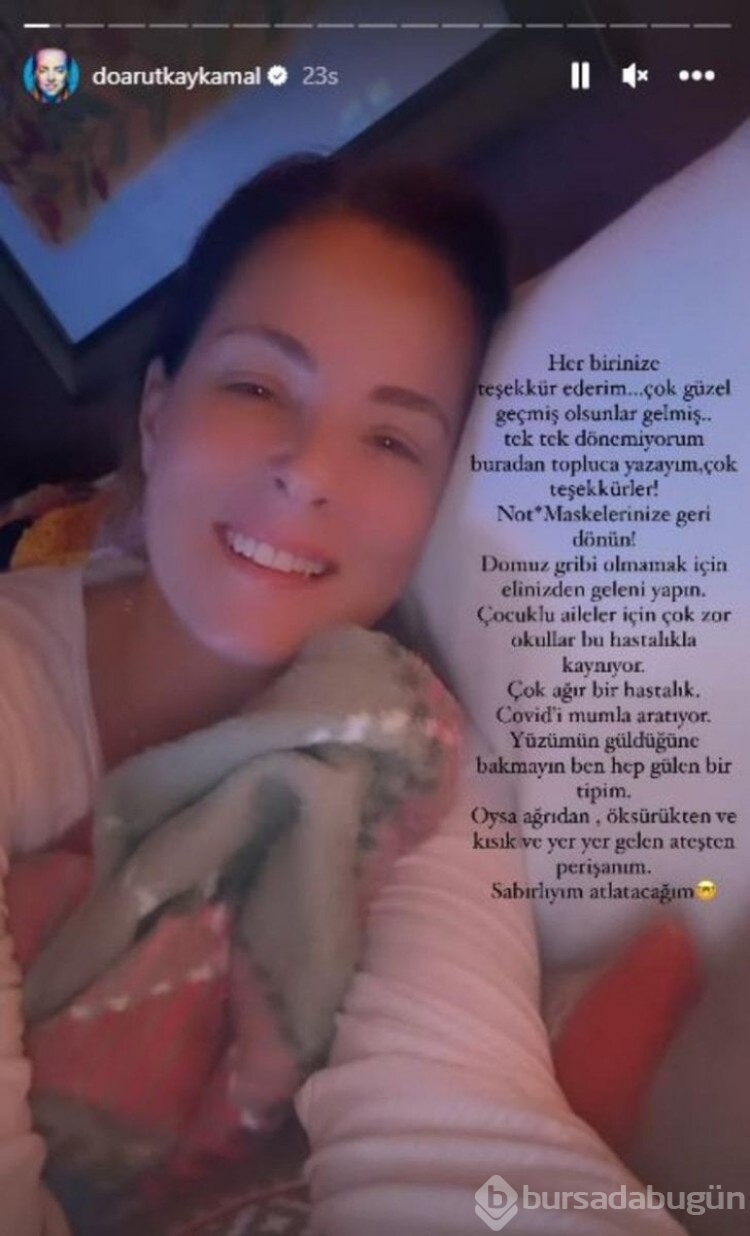 Hastanede yatan Doğa Rutkay açıklama yaptı