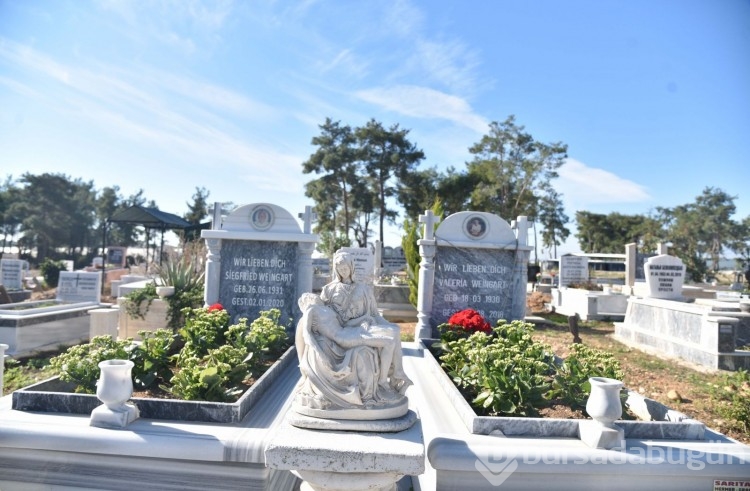 Antalya'da yabancıların aile mezarlığına ilgisi arttı