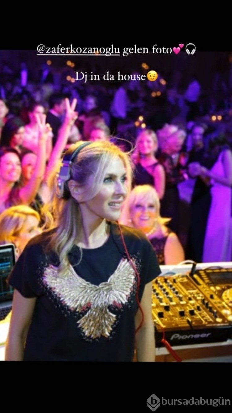 Arzu Sabancı DJ'lik yaptı