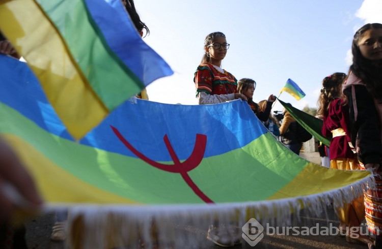 Kuzey Afrika'nın köklü kabilelerinden Amaziğ-Berberiler, 2973 yılına girdi
