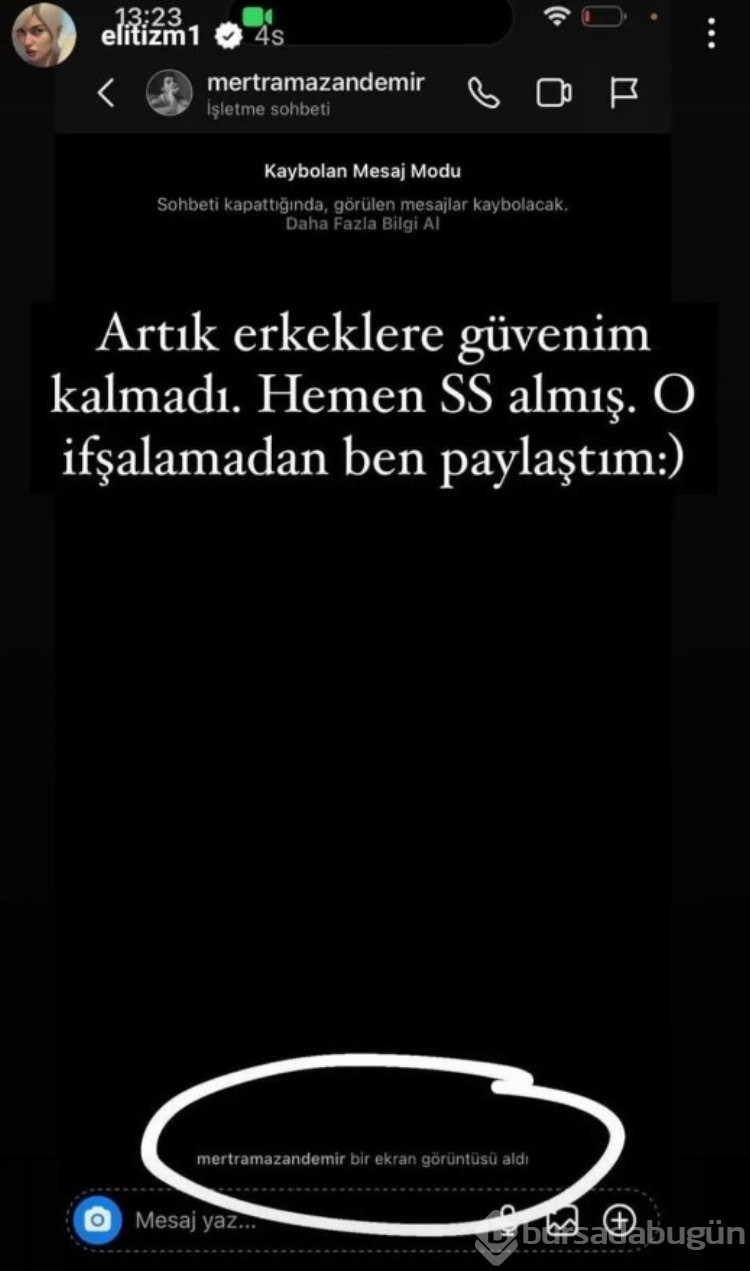 Bahar Candan, Mert Ramazan Demir'i ifşa etti