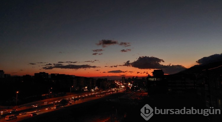 Bursa'dan gökyüzü manzaraları