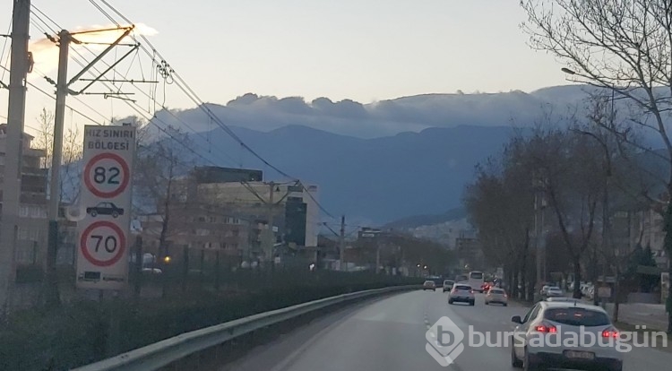 Bursa'dan gökyüzü manzaraları