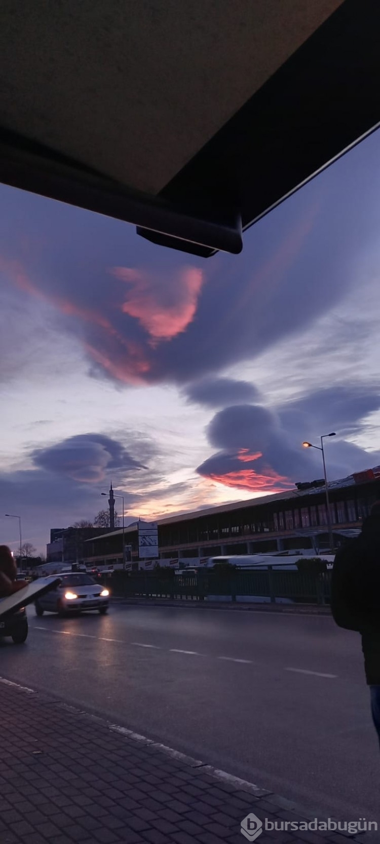 Bursa'dan gökyüzü manzaraları 