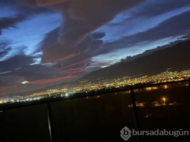Bursa'dan gökyüzü manzaraları 