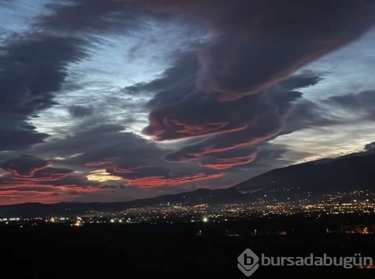 Bursa'dan gökyüzü manzaraları 