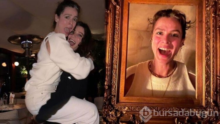 Özge Özpirinçci ve Berrak Tüzünataç'ın eğlenceli gecesi
