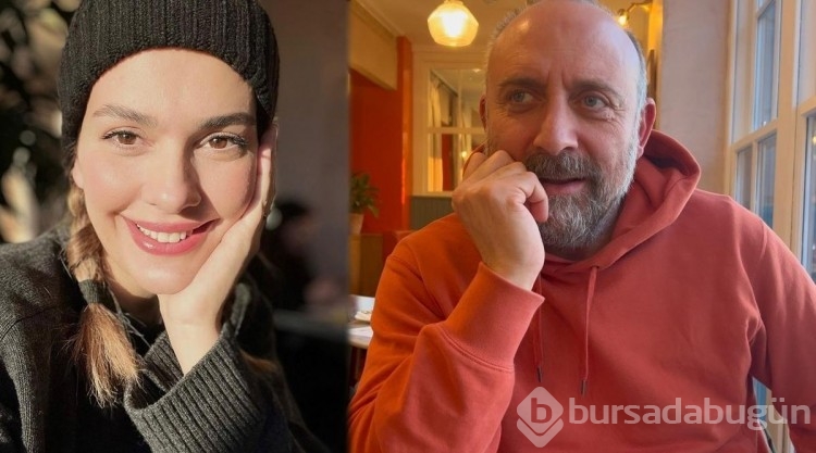 Halit Ergenç eşi Bergüzar Korel'i taklid etti
