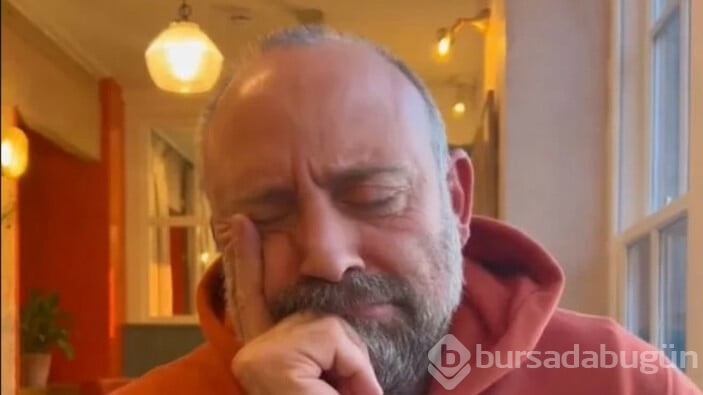 Halit Ergenç eşi Bergüzar Korel'i taklid etti
