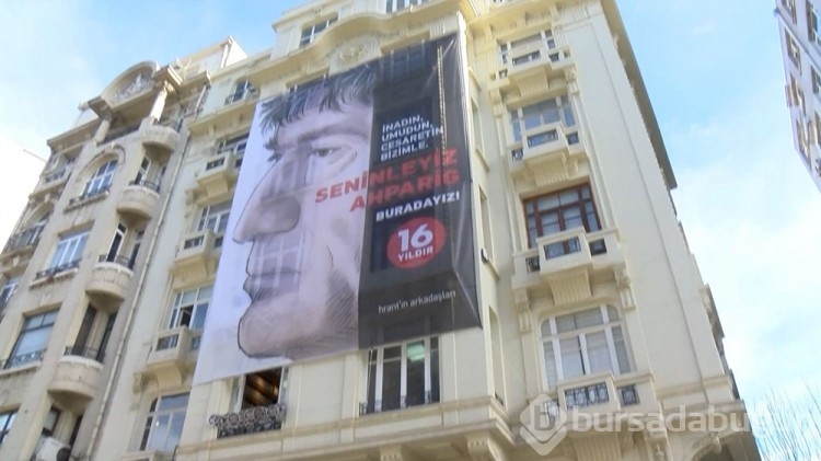 Gazeteci Hrant Dink 16. ölüm yıl dönümünde anıldı