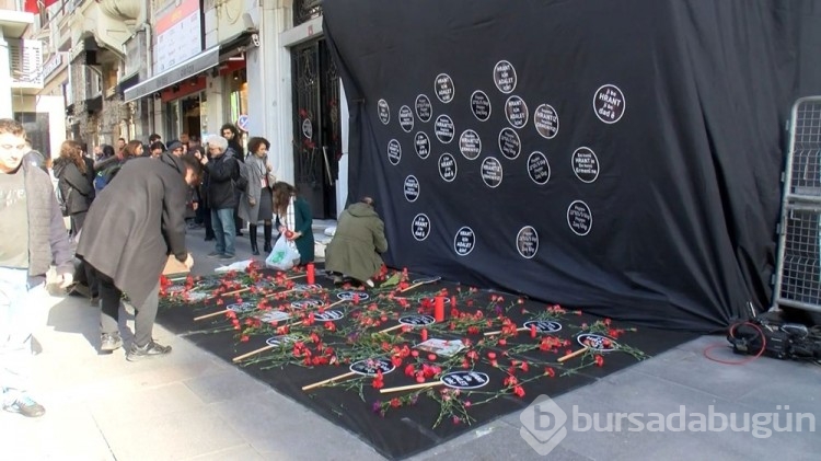 Gazeteci Hrant Dink 16. ölüm yıl dönümünde anıldı
