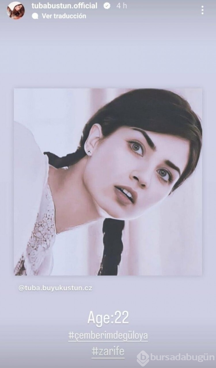 Tuba Büyüküstün'den geçmişe götüren paylaşım
