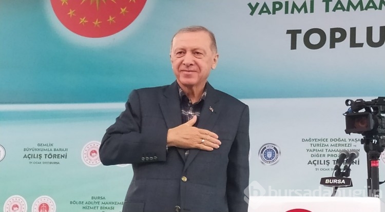 Cumhurbaşkanı Erdoğan Bursalılara sesleniyor