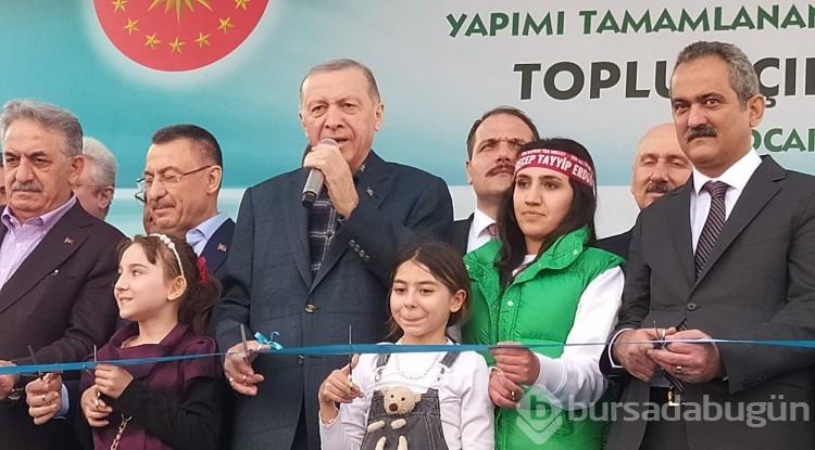 Cumhurbaşkanı Erdoğan Bursalılara sesleniyor