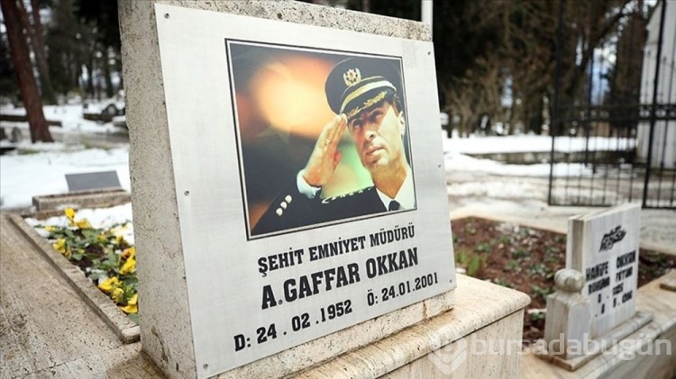 Şehit Emniyet Müdürü Gaffar Okkan ölüm yıldönümünde anılıyor