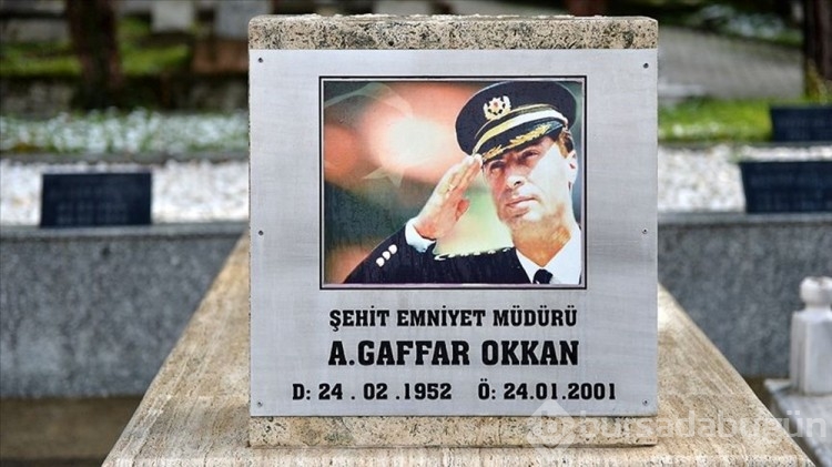Şehit Emniyet Müdürü Gaffar Okkan ölüm yıldönümünde anılıyor
