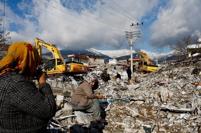 Objektiflerden deprem sonrasında yaşananlar 