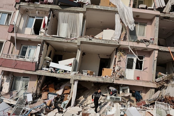 Objektiflerden deprem sonrasında yaşananlar 