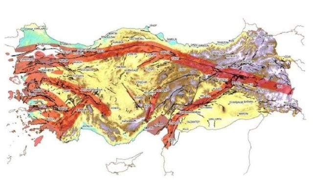 Bursa fay hattı nerelerden geçiyor? Bursa'daki en riskli ve orta riskli semtler hangileri? İşte 2023 Bursa fay hattı haritası...