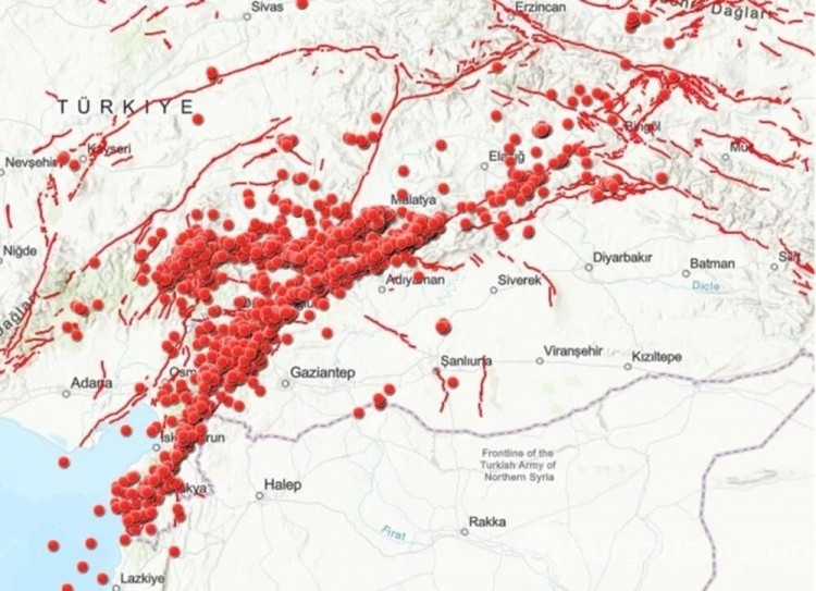 MTA diri fay haritası yenilendi! Türkiye'de deprem riski taşıyan iller hangileri? 