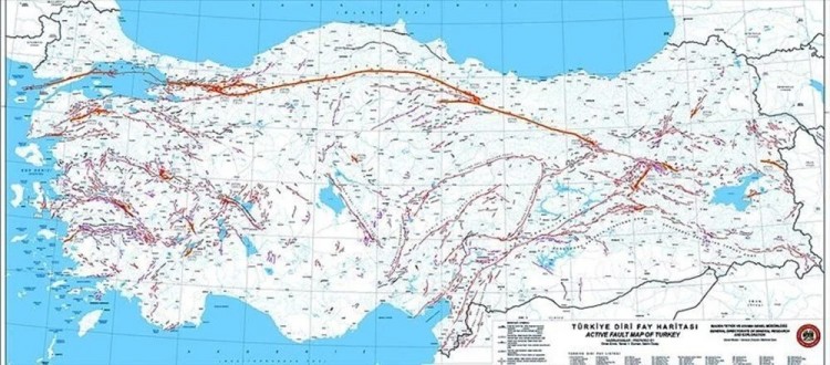 MTA diri fay haritası yenilendi! Türkiye'de deprem riski taşıyan iller hangileri? 
