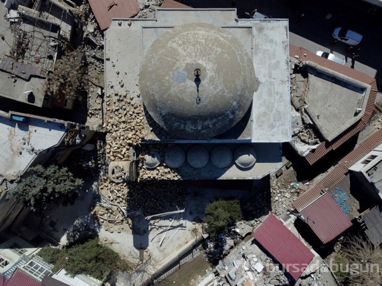 Depremler Tarihi Maraş Çarşısı'na da zarar verdi
