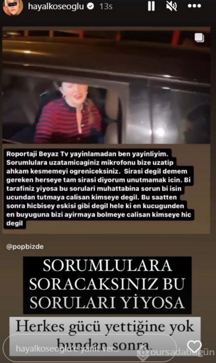 Danla Bilic'e söylenen söz Hayal Köseoğlu'nu çıldırttı! 