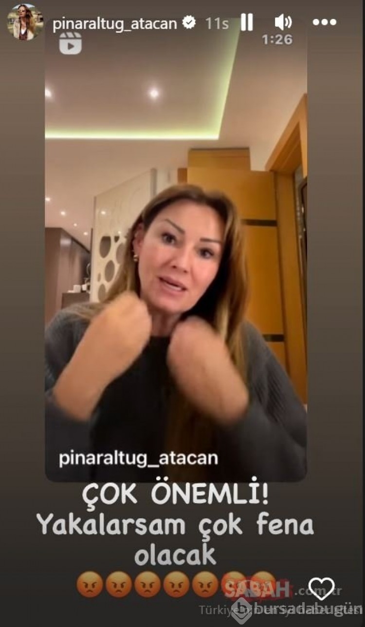 Pınar Altuğ'un Instagram hesabı çalındı
