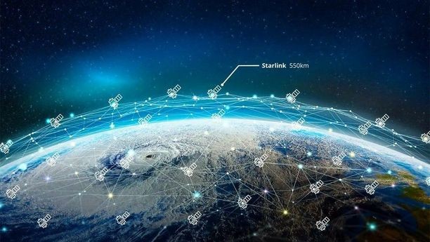 Starlink uyduları Türkiye üzerinde