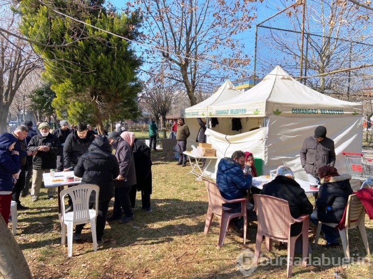 Osmangazi yaraları sarıyor