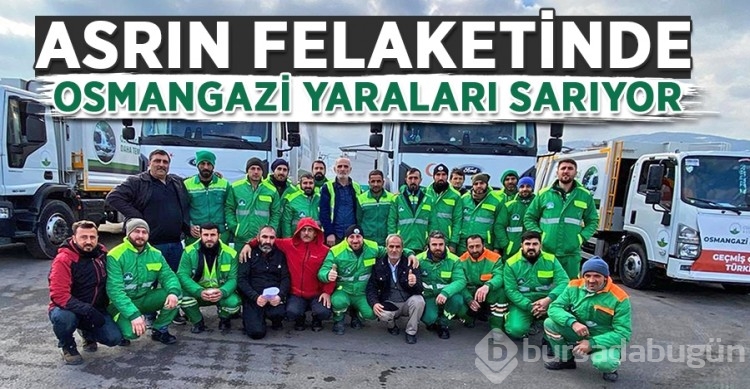 Osmangazi yaraları sarıyor