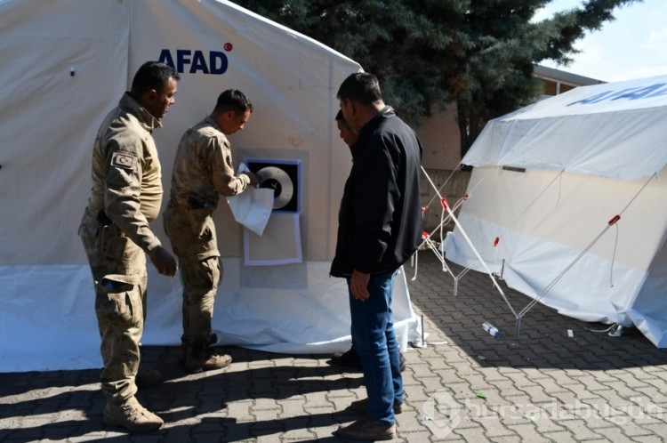 Payas'ta kurulan çadır sayısı 580'e ulaştı